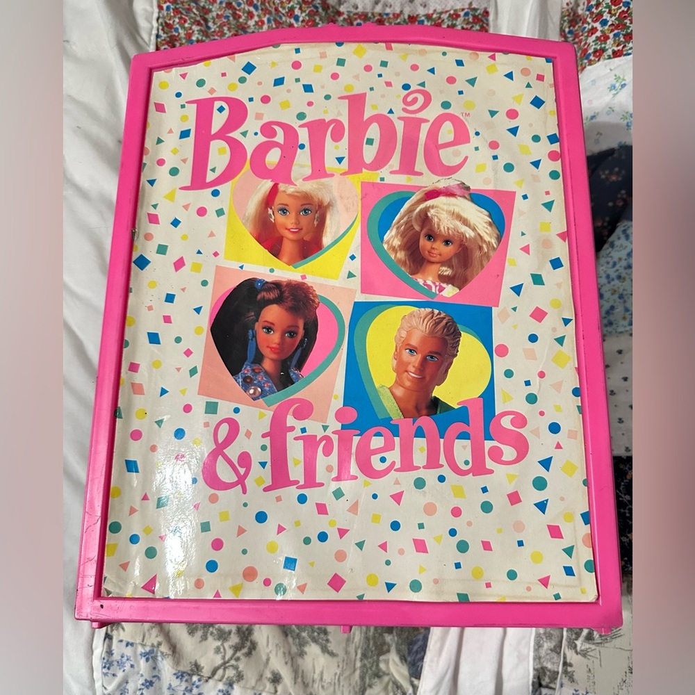 Mattel Vibrant Pink Toy Case